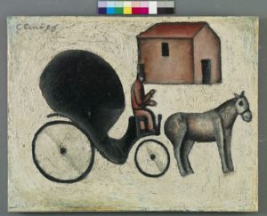 Carlo Carrà, La Carrozzella, 1916 Carlo Carrà, La Carrozzella, 1916
