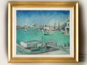 Carlo Carrà, Bacino San Marco, 1932 Carlo Carrà, Bacino San Marco, 1932
